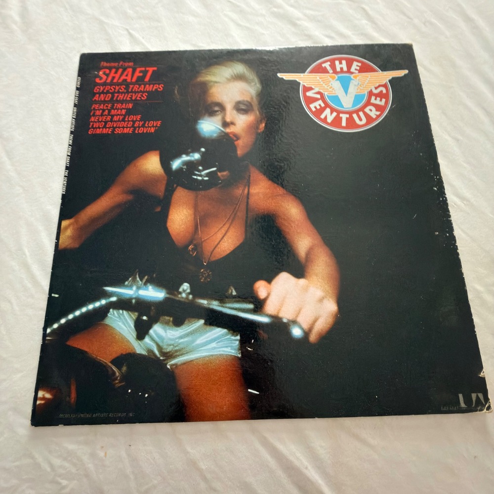The Ventures Theme From Shaft Vinyl LP 1971 United Artists UAS-5547 Instrumental